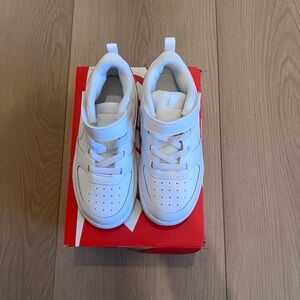 Kids White Nike Shoes